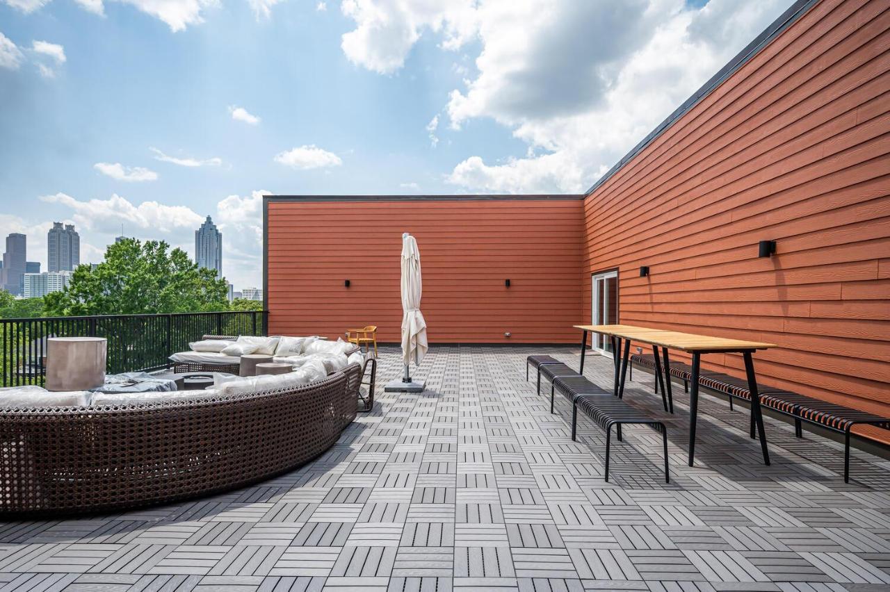 Downtown New-Built Roof-Top Balcony City View 525Pkwy アトランタ エクステリア 写真